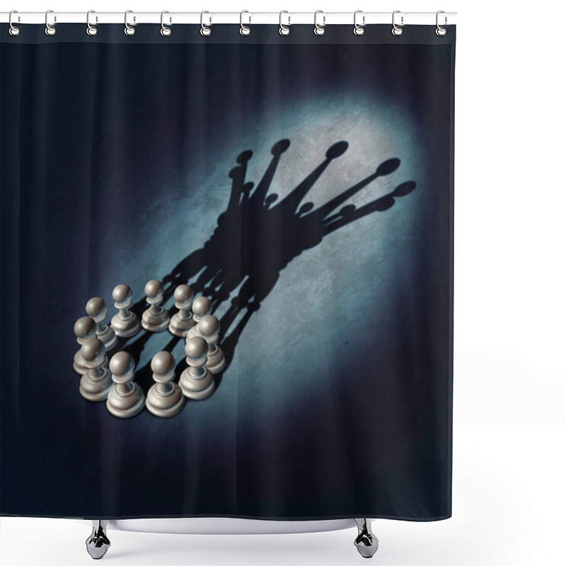 Personality  Leadership Shower Curtains