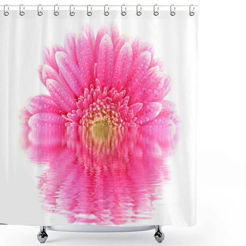 Personality  Gerber Blossom Shower Curtains