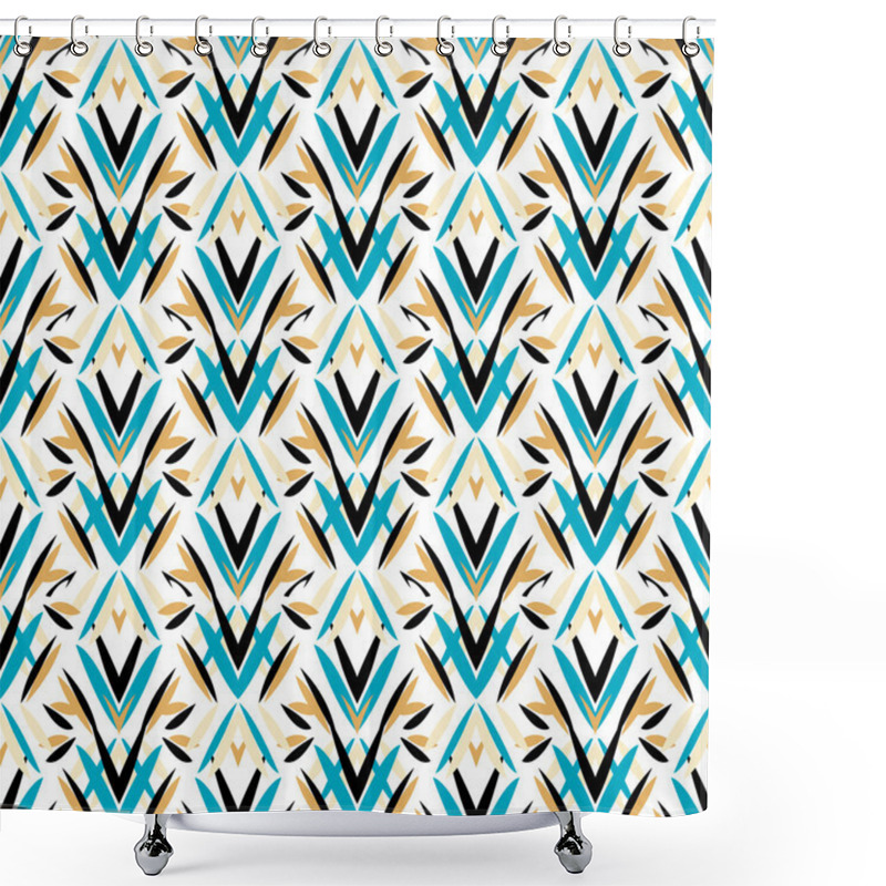 Personality  Art Deco Pattern Shower Curtains