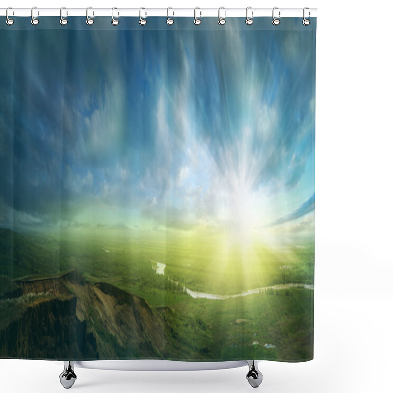 Personality  Sunset Shower Curtains