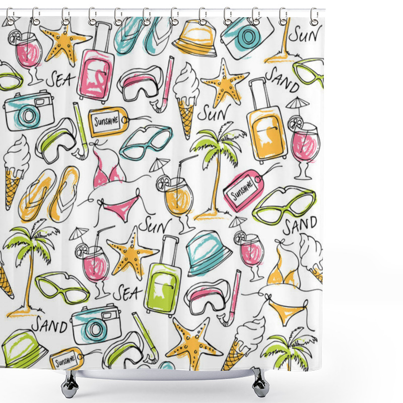 Personality  Holidays Icons Shower Curtains