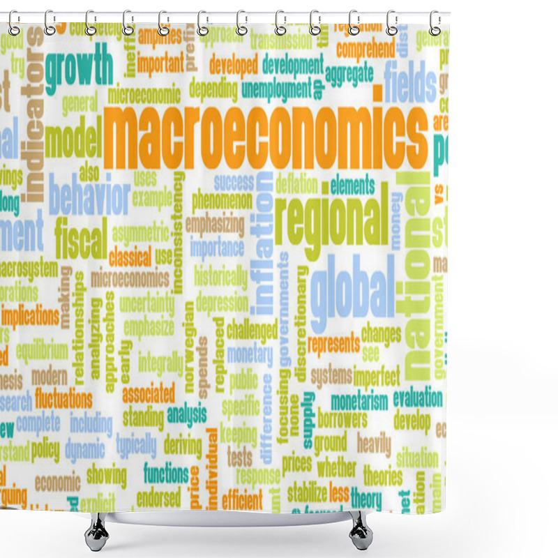 Personality  Macroeconomics Shower Curtains