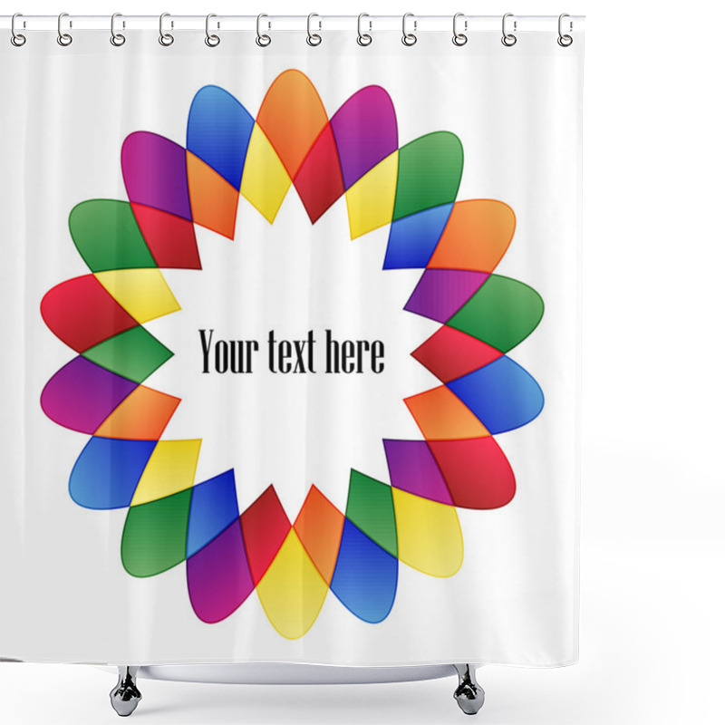 Personality  Basic RGB Shower Curtains