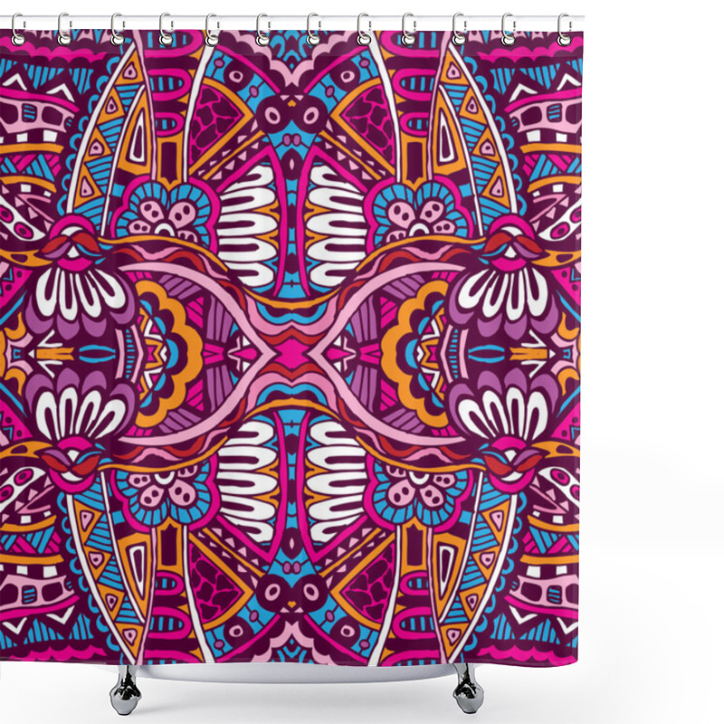 Personality  Abstract Festive  Ethnic Tribal Pattern  Shower Curtains