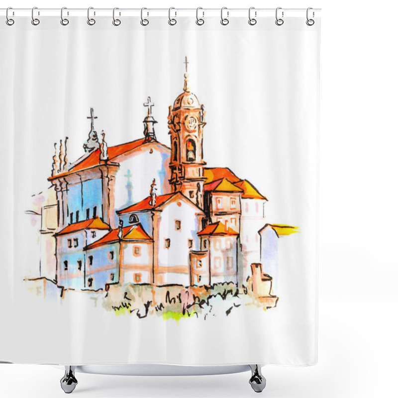 Personality  Scenic City View Of Porto, Portugal Shower Curtains