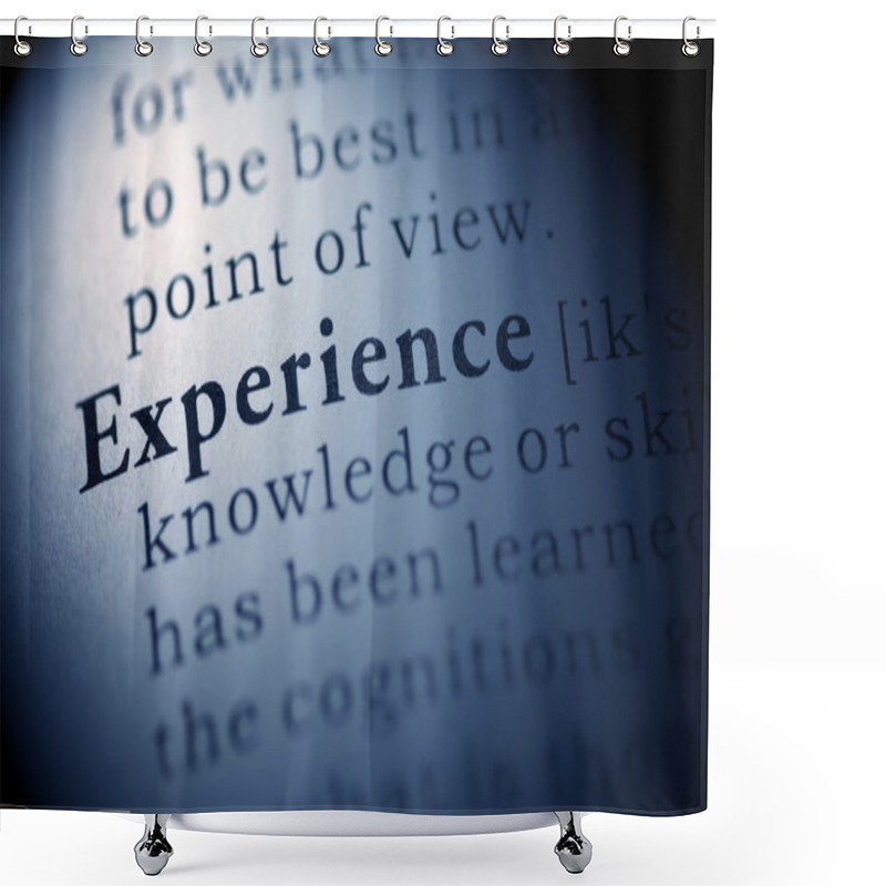 Personality  Experience Shower Curtains