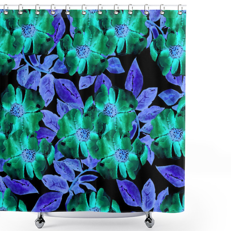 Personality  Roses Hip Flowered Shower Curtains