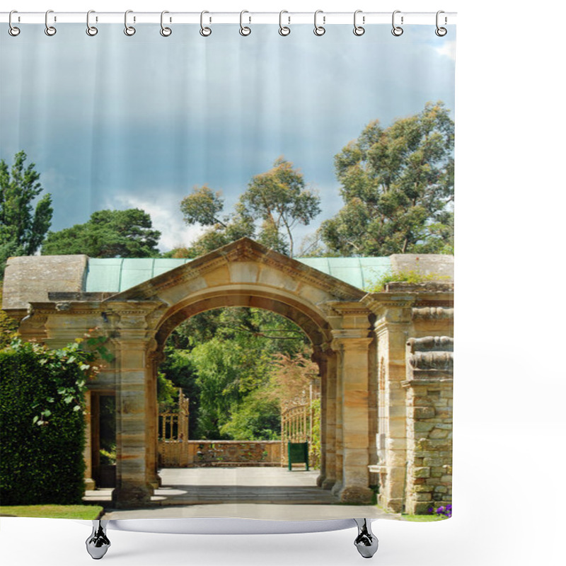 Personality  Hever Castle Garden Hever England Shower Curtains