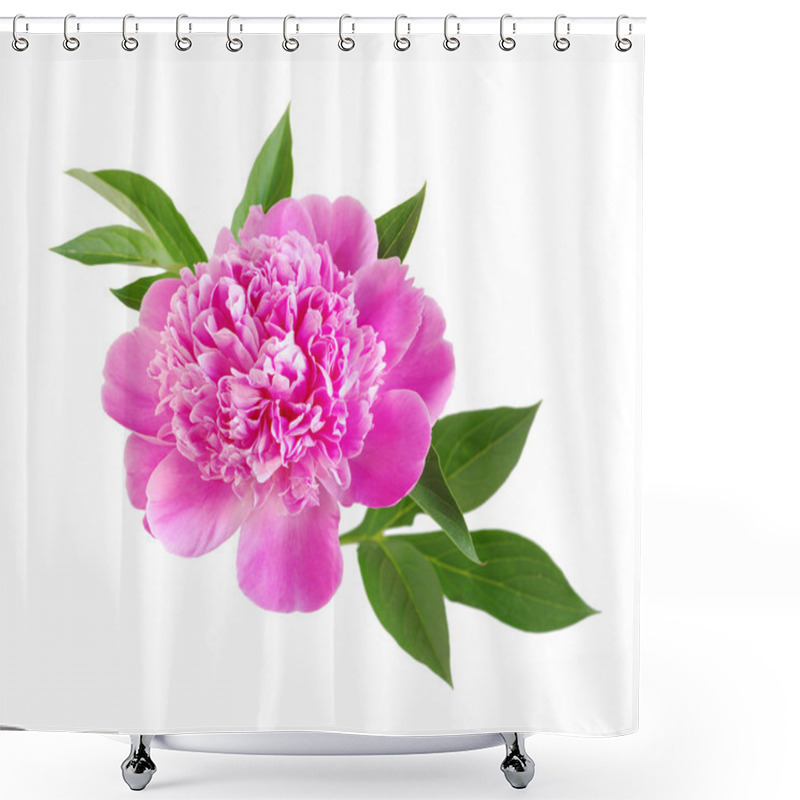 Personality  Pink Peony Flower Shower Curtains