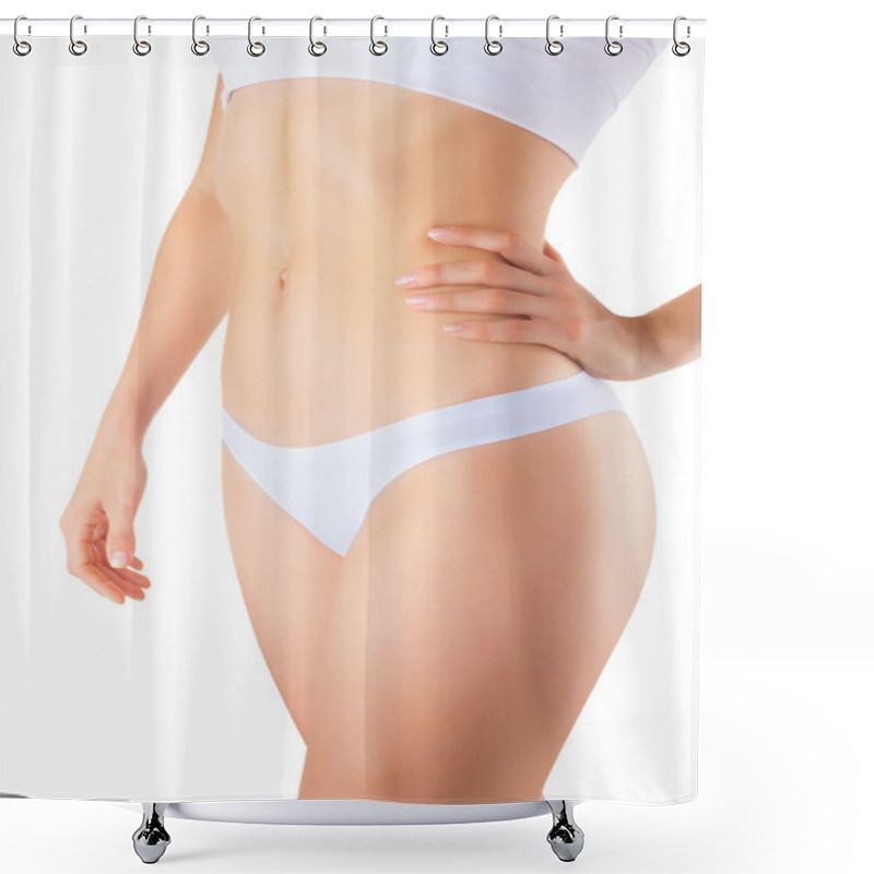 Personality  Beautiful Female Body Shower Curtains