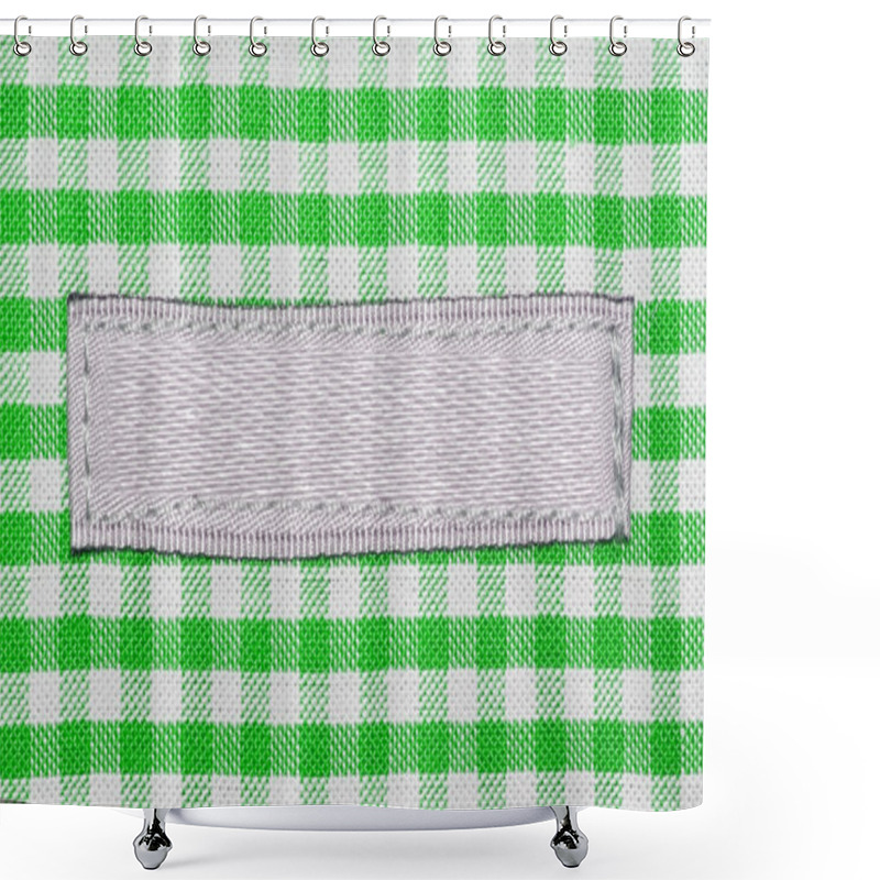 Personality  Tablecloth With Label Shower Curtains