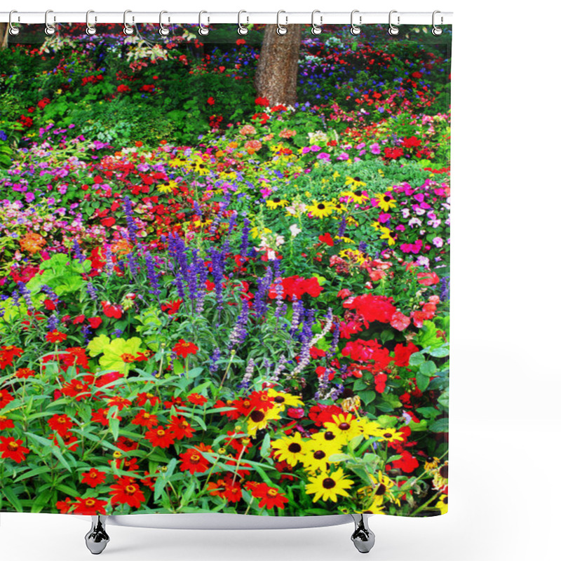 Personality  Flower Garden Shower Curtains