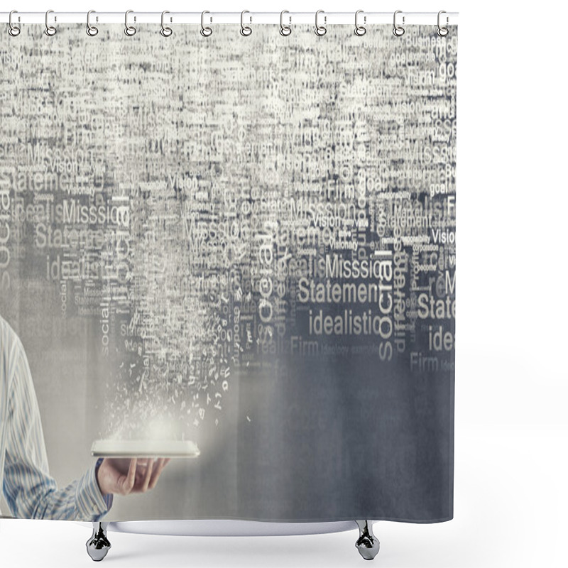 Personality  Technologies In Use Shower Curtains