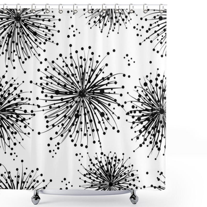 Personality  Abstract Seamless Pattern For Your Design Shower Curtains