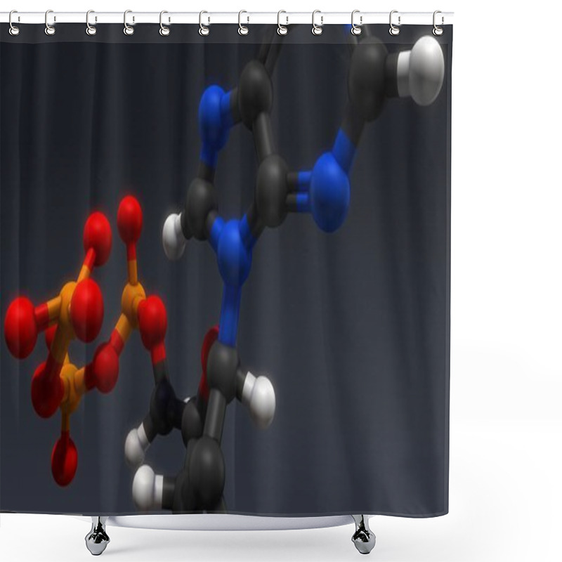 Personality  Adenosine Triphosphate Hormone Structure Shower Curtains