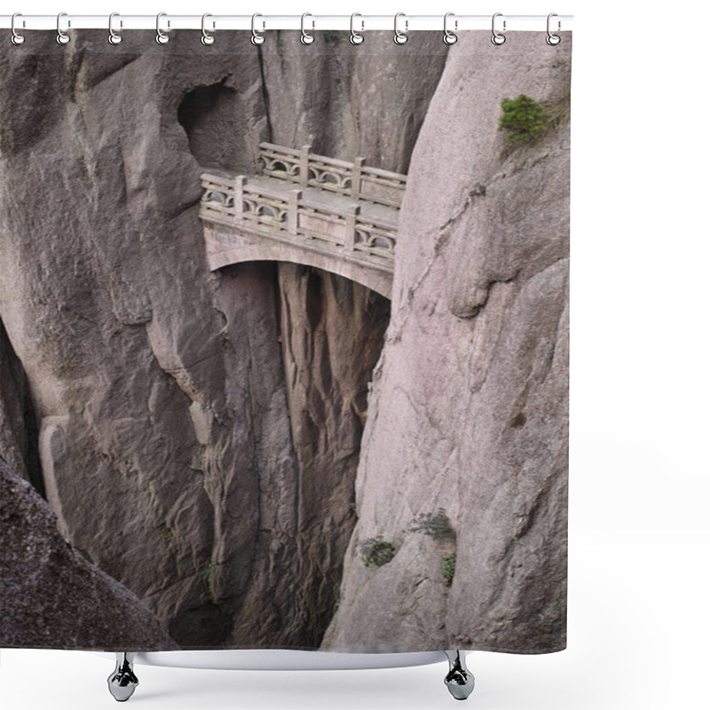 Personality  Huangshan Shower Curtains