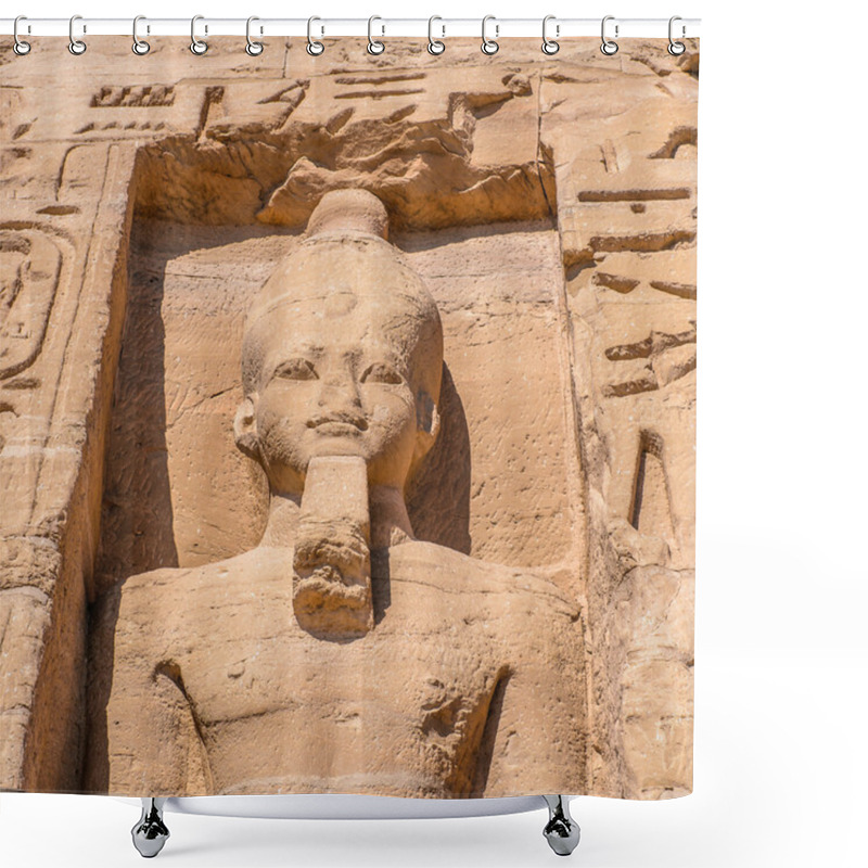 Personality  The Great Temple Of Abu Simbel, Egypt Shower Curtains