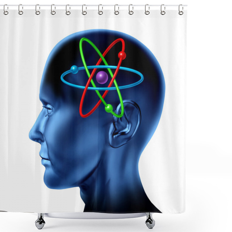 Personality  Science Thinking Shower Curtains