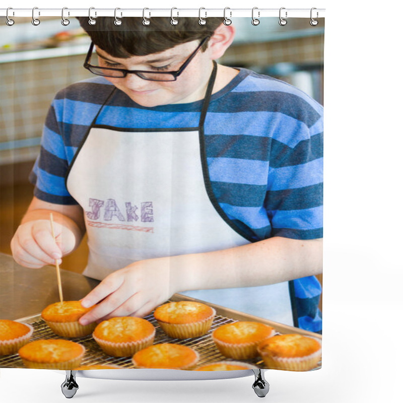 Personality  Cooking School Shower Curtains