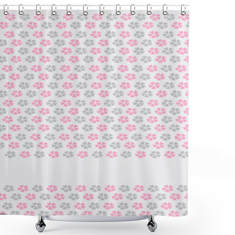 Personality  Floral Pattern Shower Curtains