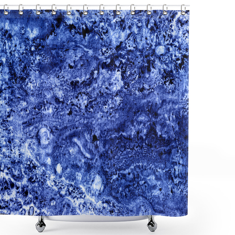 Personality  Old Marbled Paper Shower Curtains