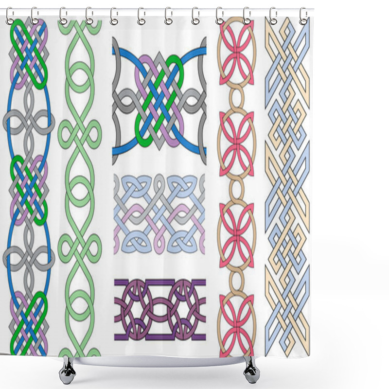 Personality  Braided Patterns Shower Curtains