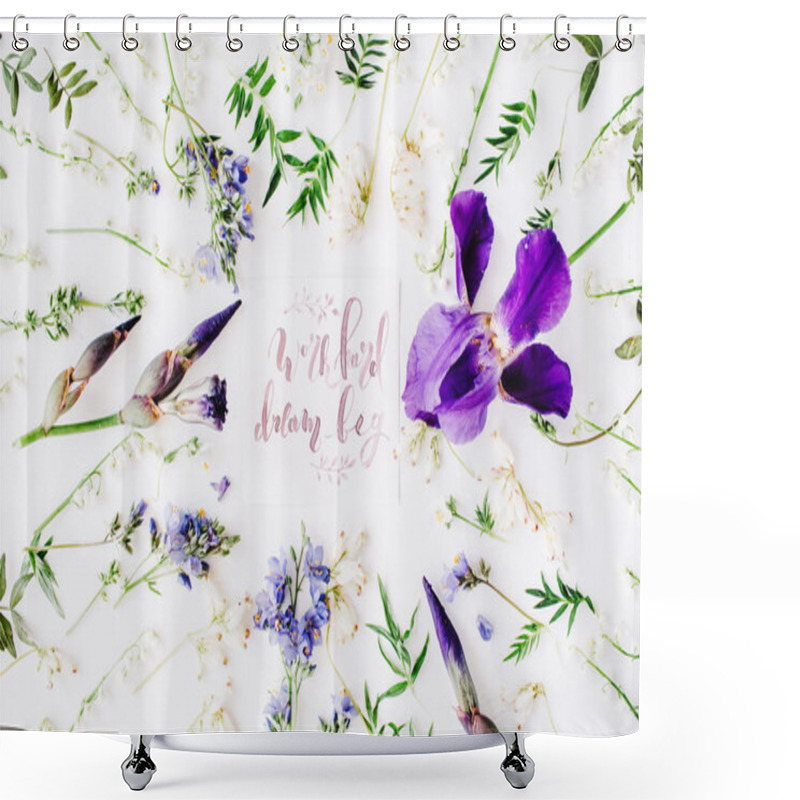 Personality  Work Hard Dream Big Shower Curtains