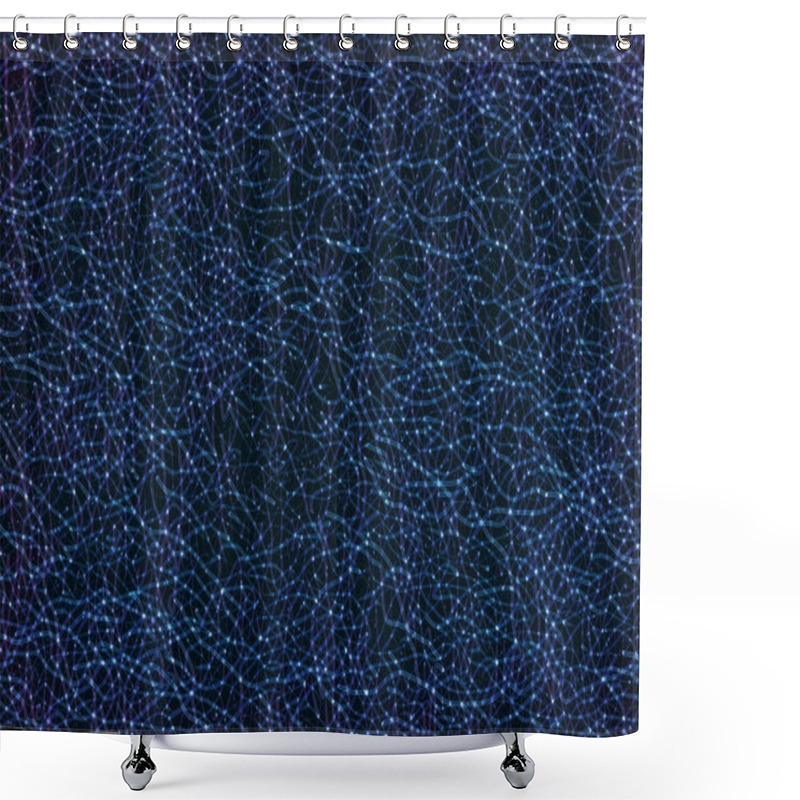 Personality  Organic Science Abstract Background Shower Curtains