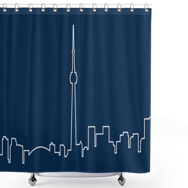 Personality  Toronto Shower Curtains