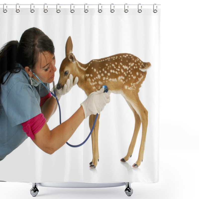 Personality  Wildlife Vet Shower Curtains