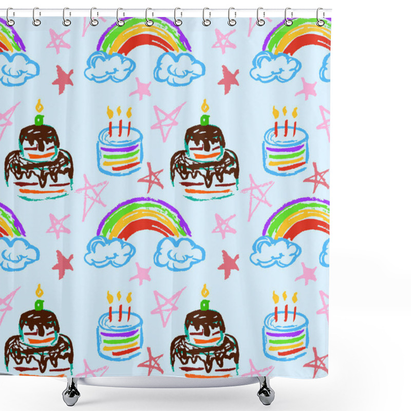 Personality  Interesting Images For Backgrounds, Textiles, Tapestries Shower Curtains