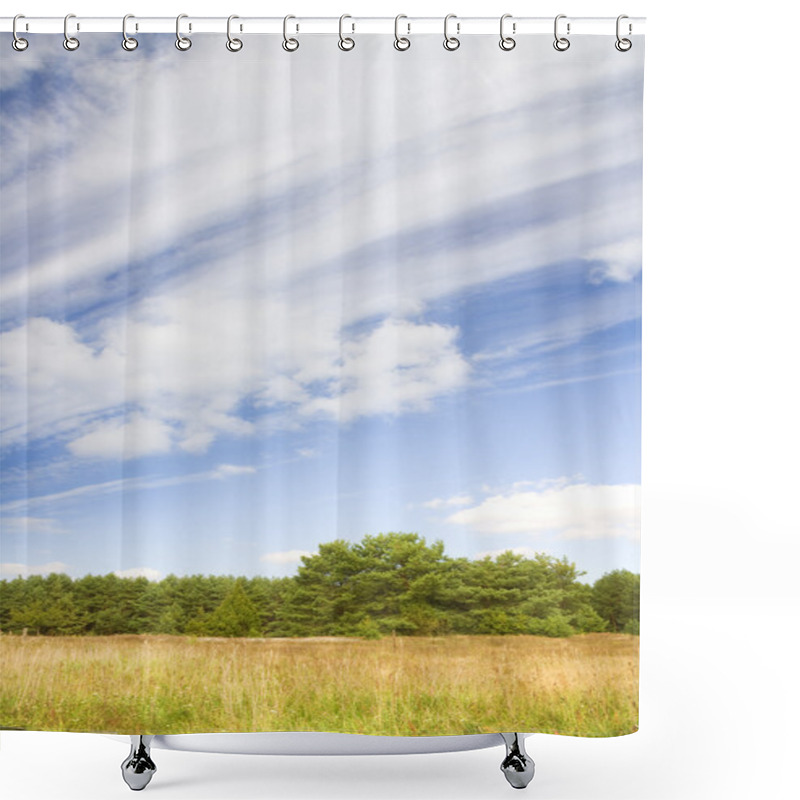 Personality  Pine Forest Shower Curtains