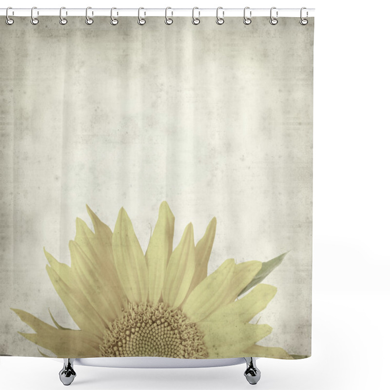 Personality  Textured Old Paper Background Shower Curtains