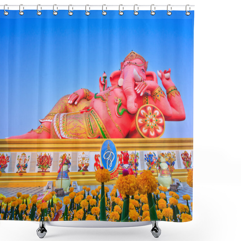 Personality  Hindu God Ganesh Shower Curtains