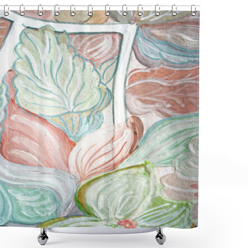 Personality  Abstract Painting 4 Shower Curtains