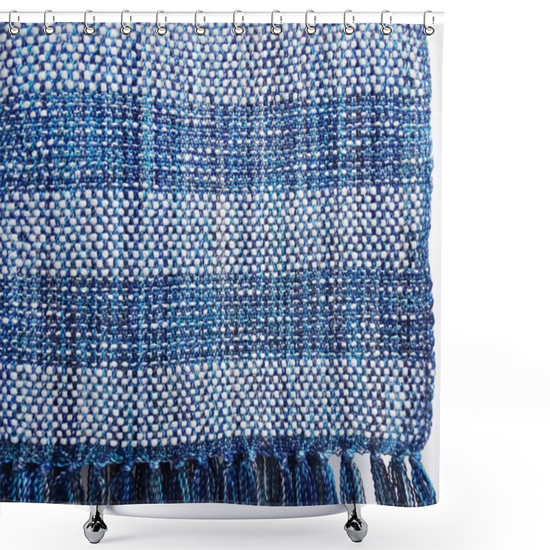 Personality  Cotton And Acrylic Yarn Throw Blanket With High Resolution                                Shower Curtains