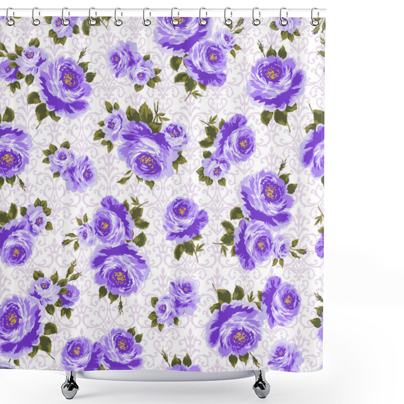 Personality  Pattern Of The Rose Shower Curtains