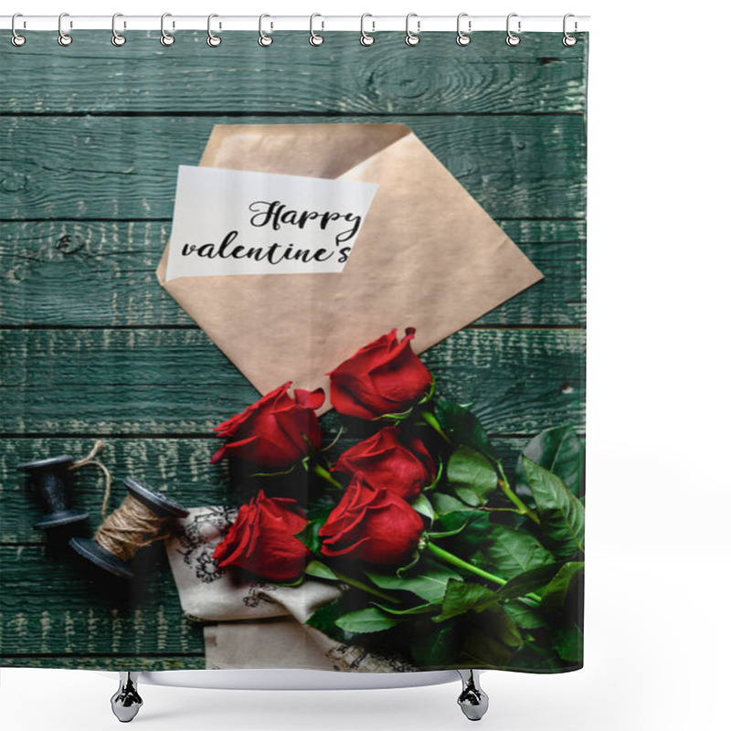 Personality  Roses Shower Curtains