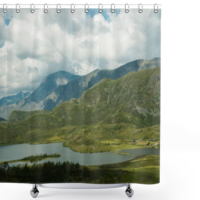 Personality  Mountains Shower Curtains