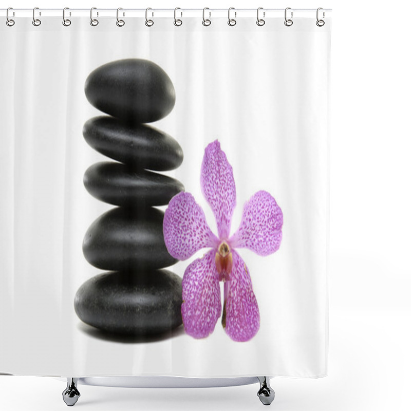 Personality  Spa Background Shower Curtains