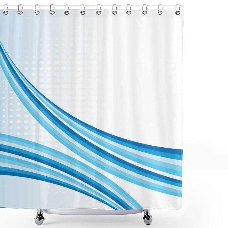 Personality  Elegant Business Background Shower Curtains