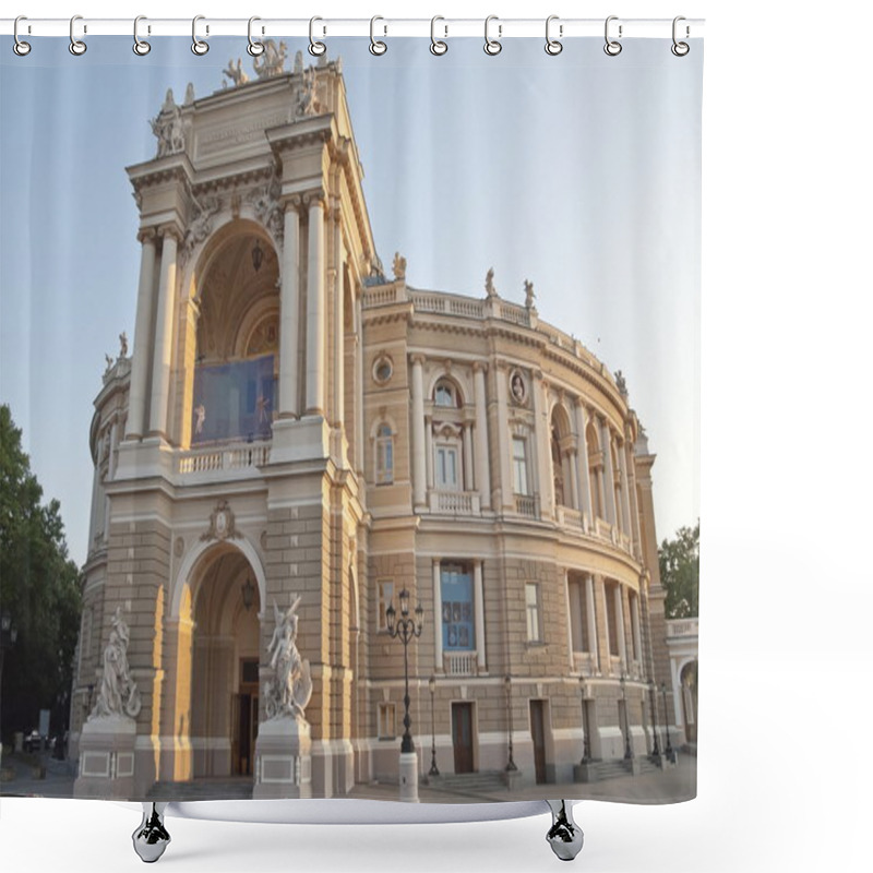 Personality  Odessa Opera And Balet Theater In Odessa, Ukraine. Shower Curtains