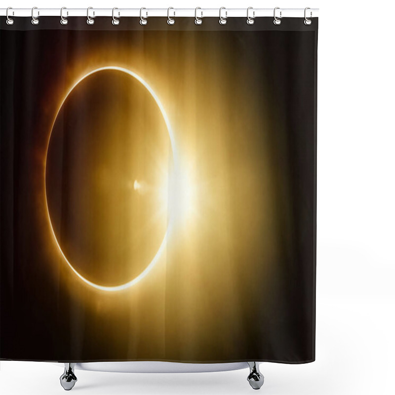 Personality  Total Solar Eclipse Shower Curtains