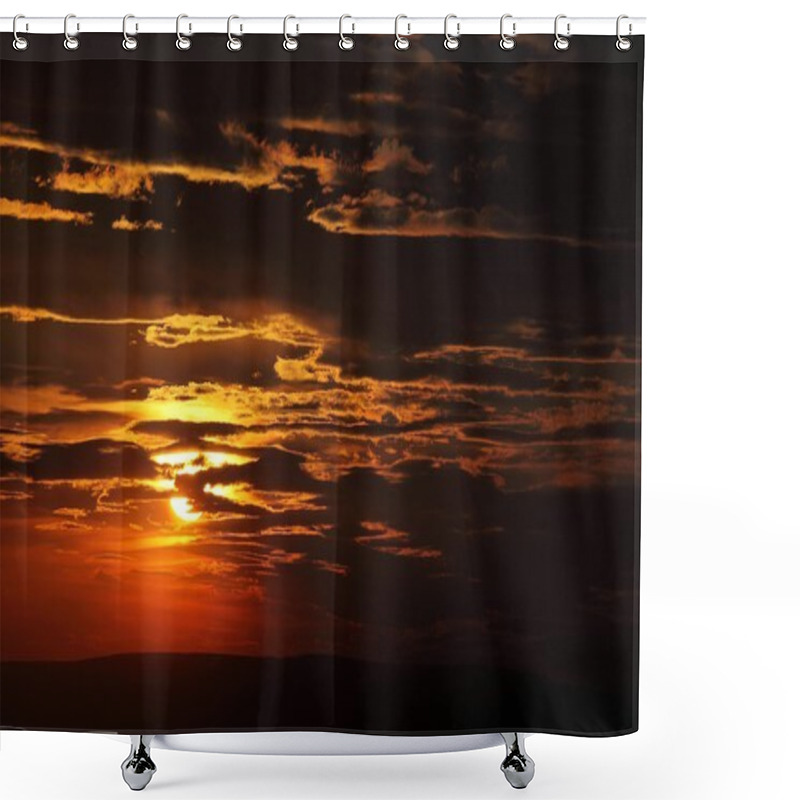 Personality  Sunset Shower Curtains