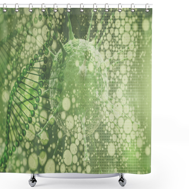 Personality  Education And Science Background Shower Curtains