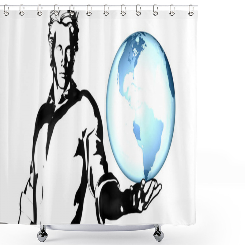 Personality  Social Media Trends Shower Curtains