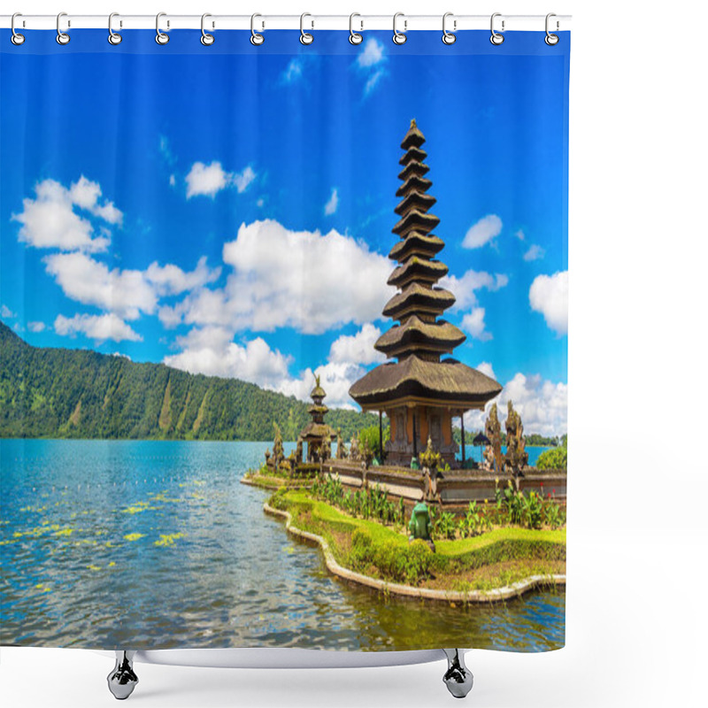 Personality  Pura Ulun Danu Beratan Bedugul Temple On A Lake In Bali, Indonesia Shower Curtains