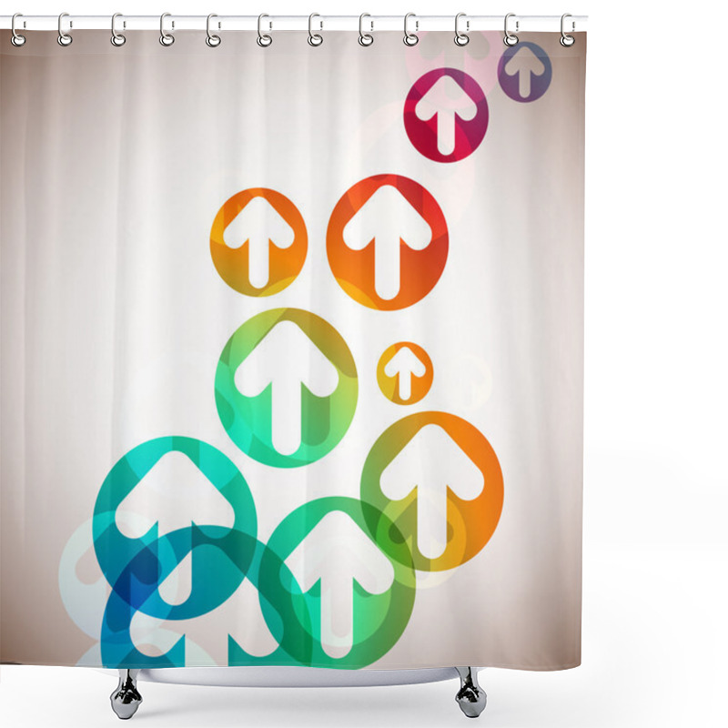 Personality  Arrows Shower Curtains