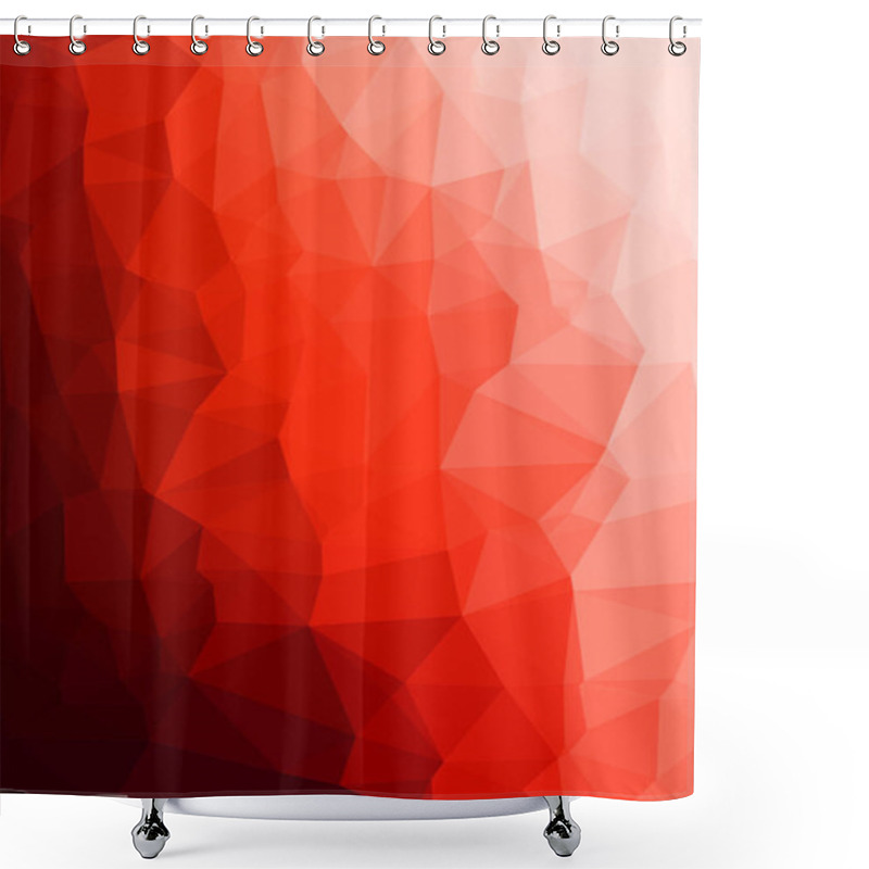 Personality  Abstract Geometric Background Shower Curtains