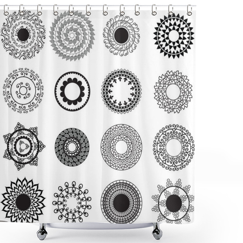 Personality  Indian Mandala Shower Curtains